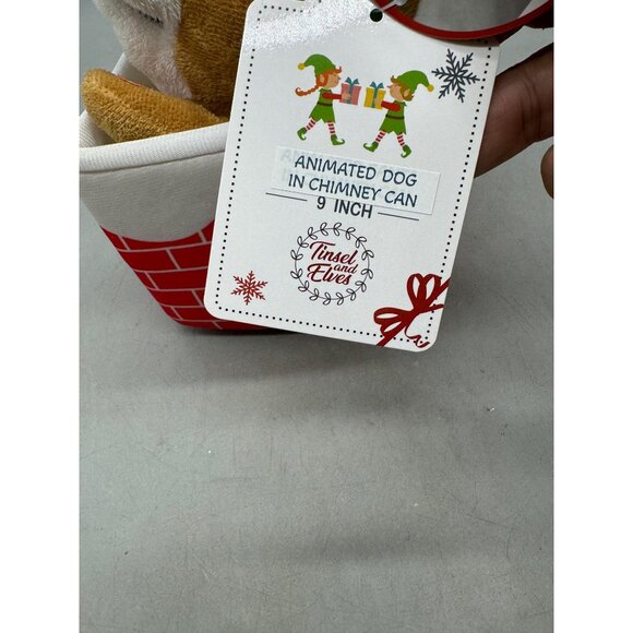 Plush Musical Chihuahua Dog Funny Animated Decor Sings Christmas Songs NWT READ - Picture 5 of 7